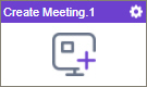 Create Meeting activity