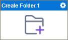 Create Folder activity