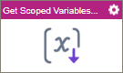 Get Scoped Variables activity