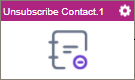 Unsubscribe Contact activity