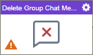 Delete Group Chat Message activity