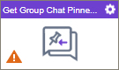 Get Group Chat Pinned Message activity