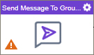 Send Message To Group Chat activity