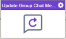 Update Group Chat Message activity