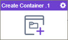 Create Container activity