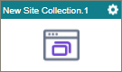 New Site Collection activity