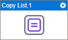 Copy List activity