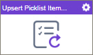 Upsert Picklist Items activity