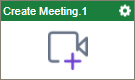 Create Meeting activity