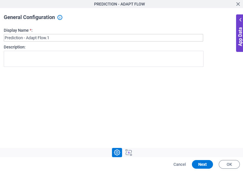 General Configuration screen