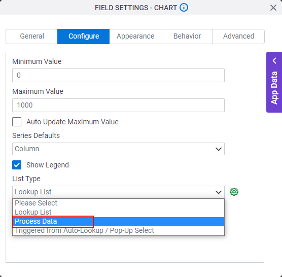 Select Process Data