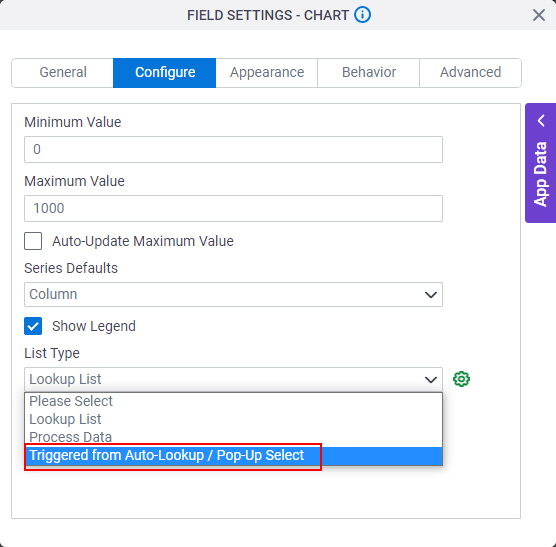 Select Trigger LookUp