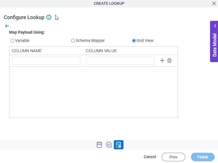 Configure Request Mapping screen