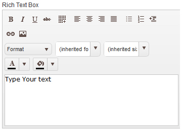 Rich Text Box form control