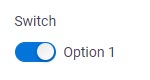 Toggle Switch form control