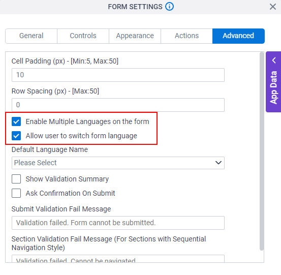 Select These Fields