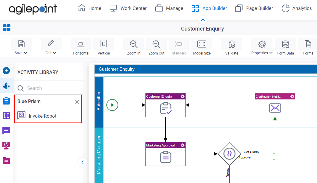 Process Activities for Blue Prism