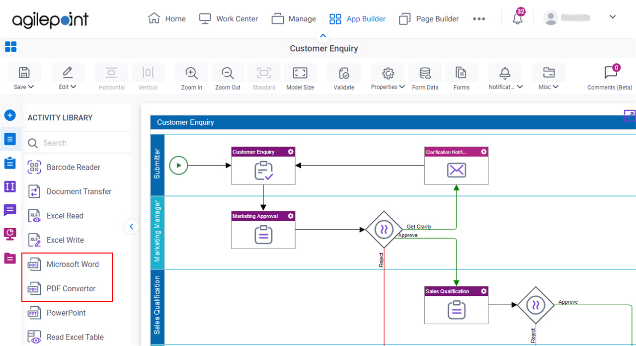 Process Activities for PDF