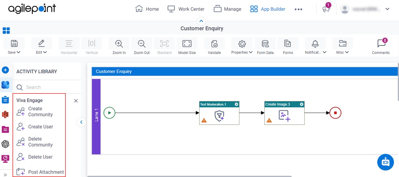 Process Activities for Yammer