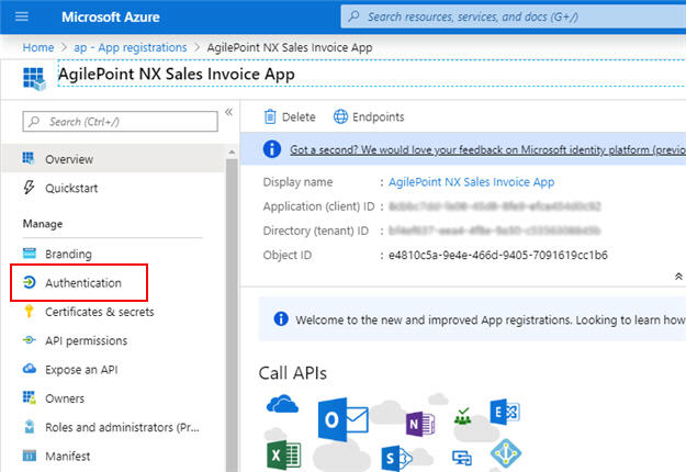 AgilePoint NX Sales Invoice App screen