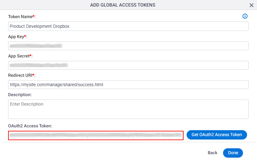 OAuth2 Access Token