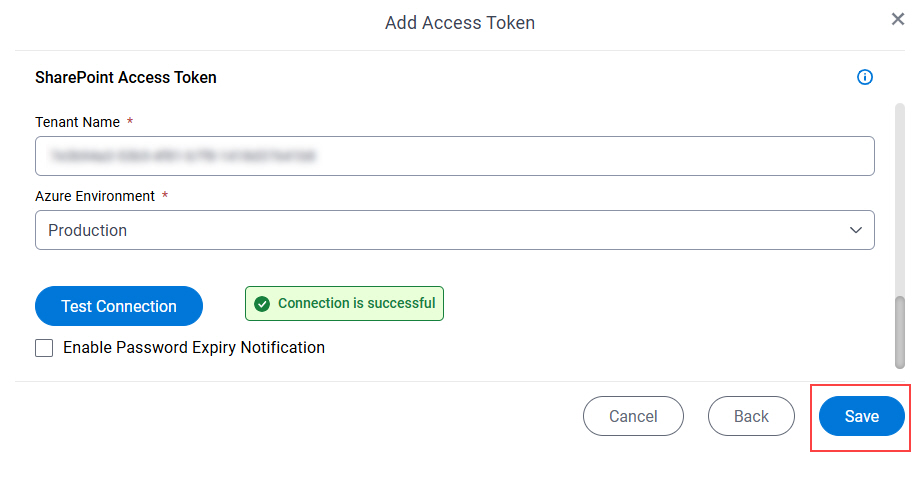 Save Access Token