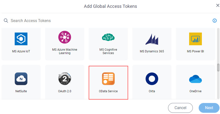 Click OData Service