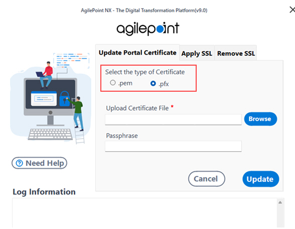 Select Certificate Type