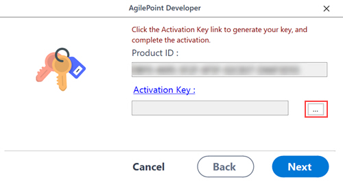 AgilePoint Developer screen