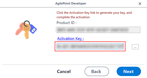 AgilePoint Server Install Location screen