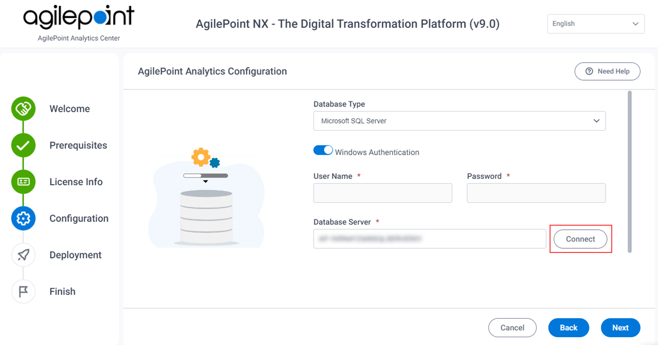 Connect Database Server